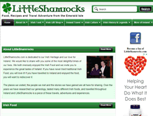 Tablet Screenshot of littleshamrocks.com